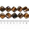 Natural Tiger Eye Beads Strands G-L239-19-5