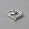 6Pcs Brass Hoop Earring Findings KK-WH0047-52S-3