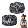 2Pcs Zinc Alloy Smooth Buckles FIND-NB0007-31A-01-1
