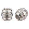 6Pcs 304 Stainless Steel Beads STAS-BC0003-34-1