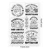 Custom PVC Plastic Clear Stamps DIY-WH0448-0077-6