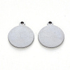 Tarnish Resistant 304 Stainless Steel Pendants STAS-N092-23B-2