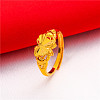 Alloy with Brass Finger Rings FS-WG26B4E-05-1
