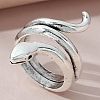 Alloy Open Cuff Ring SENE-PW0017-15I-1