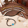 4Pcs 4 Colors Braided Nylon Cord Bracelet Making MAK-TA0001-26B-7