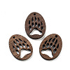 Walnut Wood Pendants FIND-Z050-09B-1