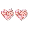 Printed Acrylic Pendants FIND-B045-22B-1
