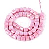 Anti-Tarnish Electroplate Glass Beads Strands GLAA-T025-8mm-10H-2
