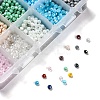 15 Colors Electroplate Glass Beads EGLA-JP0002-02E-4mm-3