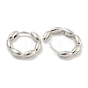 Brass Hoop Earrings EJEW-L211-010I-P-2