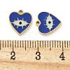 Ion Plating(IP) 304 Stainless Steel Enamel Charms STAS-U032-05G-3