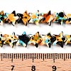 Spray Painted Synthetic Turquoise Beads Strands UNKW-T001-11K-05-3