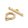 Ion Plating(IP) 304 Stainless Steel Ring Toggle Clasps STAS-A092-09D-G-2