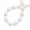 Shell Pearl Beads Strands PEAR-T005-02-4