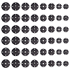 24 Pairs 4 Styles Zinc Alloy Snap Buttons FIND-FG0004-96EB-1