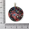 Handmade Lampwork Pendants LAMP-D002-04A-S-3