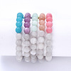 Cotton Thread Tassel Charm  Bracelets BJEW-JB05169-M-2
