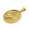 Ion Plating(IP) 304 Stainless Steel Pendants STAS-R231-18G-10-2