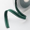 Grosgrain Polyester Ribbons for Gift Packings SRIB-I001-009-587W-1