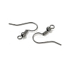 Brass Earring Hooks X-KK-S075-B-3