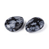 Natural Snowflake Obsidian Pendants G-T143-18A-01-2