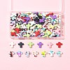 120Pcs 13 Colors Dyed Synthetic Turquoise Beads Sets G-FS0005-84-8