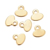 201 Stainless Steel Charms STAS-K217-30G-3