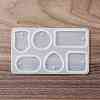 DIY Shield & Geometric Shape Pendant Silicone Molds DIY-G067-06A-2