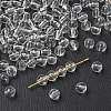 Transparent acrylic beads X-PL526_6MM-1