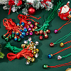 60Pcs 6 Colors Iron Bell Pendant Decorations AJEW-ME0002-50-4