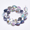 AB Color Freshwater Shell Beads Strands SHEL-S274-38A-2