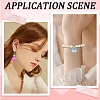 60Pcs 2 Styles Transparent Acrylic Pendants TACR-YW0003-38-6