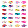 30Pcs Handmade Polymer Clay Finger Rings RJEW-TA0001-11B-2