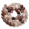 Natural Strawberry Quartz Beads Strands G-H298-A03-03-3
