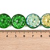 Czech Pressed Glass Beads GLAA-I061-48D-4
