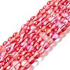 Synthetic Moonstone Beads Strands G-E573-02B-13-2