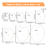 1 Set Transparent Acrylic Molds DIY-UN0006-31-3