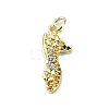 Brass Micro Pave Colorful Cubic Zirconia Pendants KK-H475-11G-1