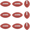32Pcs Food Grade Eco-Friendly Silicone Beads SIL-SC0003-21-7