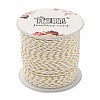 4-Ply Polycotton Cord with Metallic Thread OCOR-Z003-C25-1
