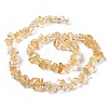Natural Citrine Chip Beads Strands G-E271-100-2