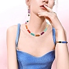 30Pcs 3 Colors Column Imitation Gemstone Acrylic Beads OACR-YW0002-52A-6