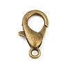 Zinc Alloy Lobster Claw Clasps X-E106-AB-NR-4