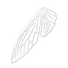 201 Stainless Steel Big Pendants STAS-G396-06P-2