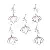 Non-Tarnish 201 Stainless Steel Big Pendants STAS-S105-LA364-1-2