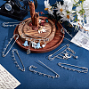 30Pcs Iron Brooch Findings  FIND-SC0020-46P-4