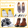 24Pcs 6 Colors Alloy Shoelaces Buckle Lock FIND-NB0005-17-6