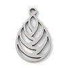 201 Stainless Steel Pendants STAS-S157-09P-1