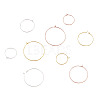Craftdady Brass Wine Glass Charm Rings KK-CD0001-05-5