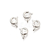 Eco-friendly Brass Spring Ring Clasps KK-D082-01E-S-1